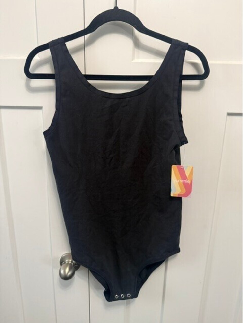 NWT Yummie black ruby scoop neck bodysuit medium compression size 2X/3X